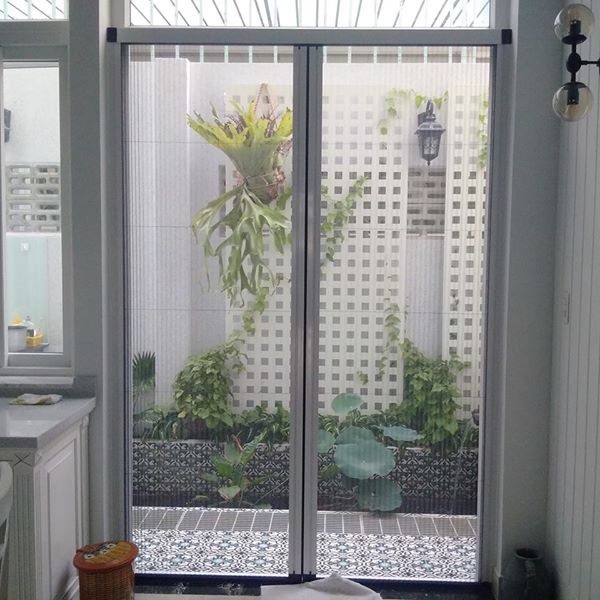 Cửa lưới chống muỗi cho chung cư