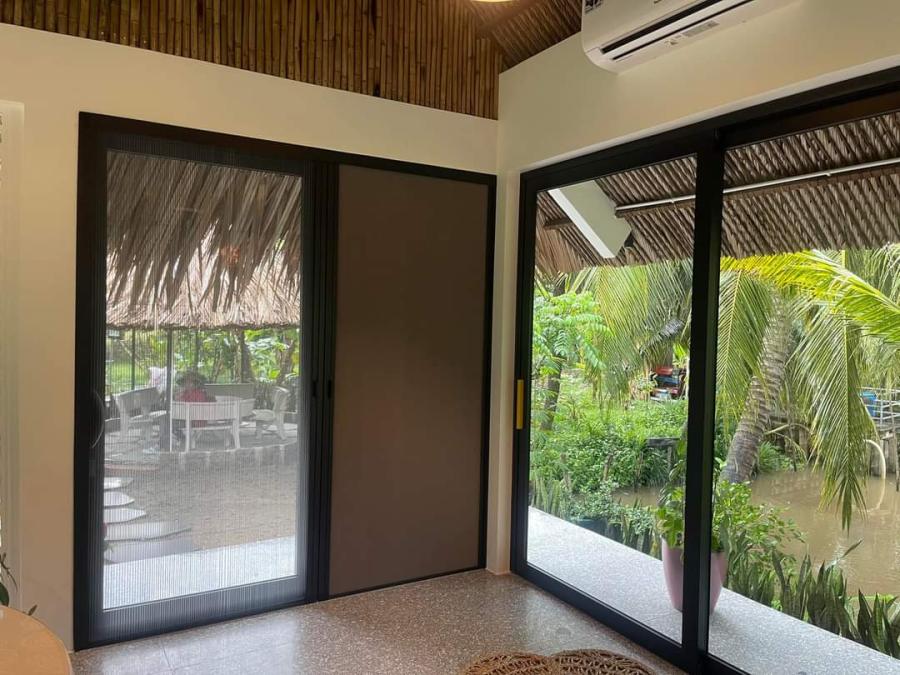 Cửa lưới chống muỗi dạng xếp
