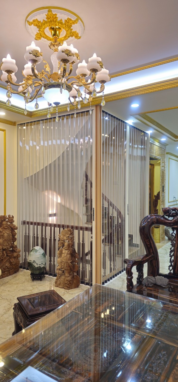 Cửa xếp ngăn phòng xếp lá nhựa cao cấp