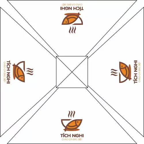 Hình ảnh Dù hòa phát che nắng ngoài trời